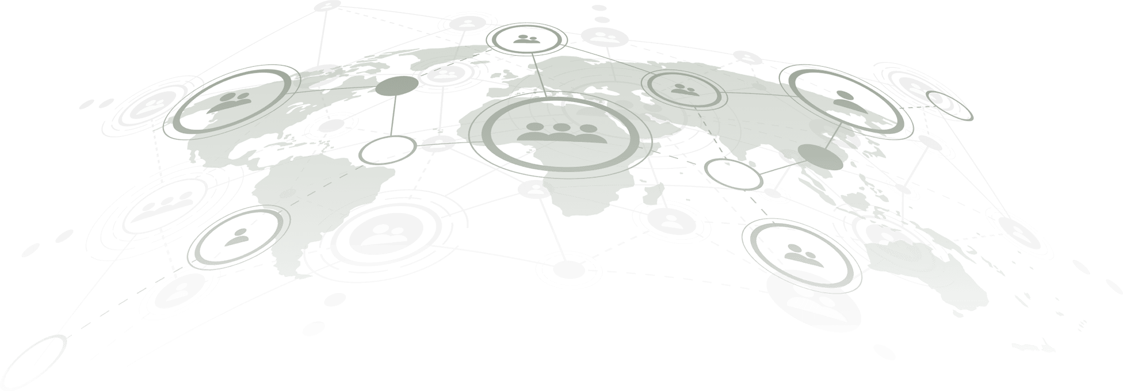 World map showing Arayo's global network coverage across 150+ countries